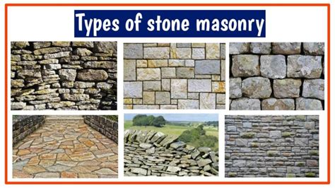 12 Different Types Of Stone Masonry Used In Construction