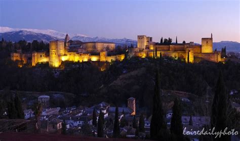 Postcard from Grenada – The Alhambra at Night | L o i r e D a i l y P h ...