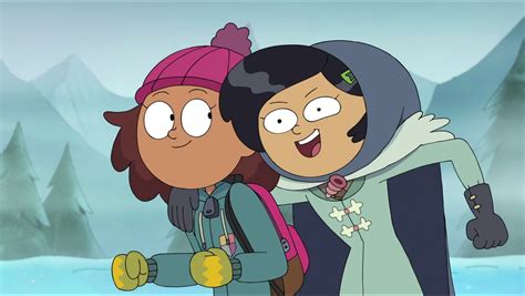 Marcy being there to support Anne. : r/amphibia