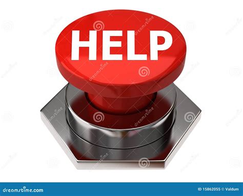 Help button stock illustration. Illustration of press - 15862055