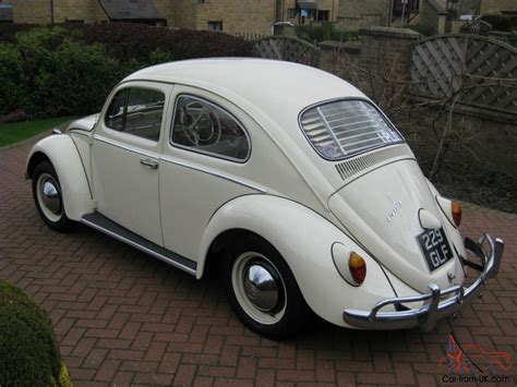 1963 WHITE VW BEETLE FULLY RESTORED