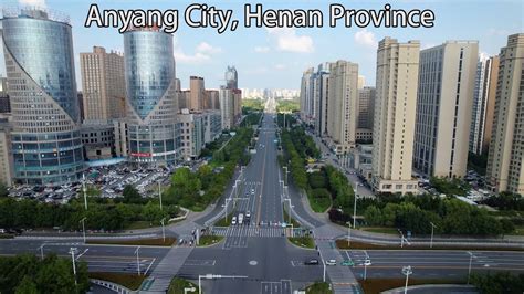 Aerial China：Anyang City, Henan Province河南省安陽市 - YouTube