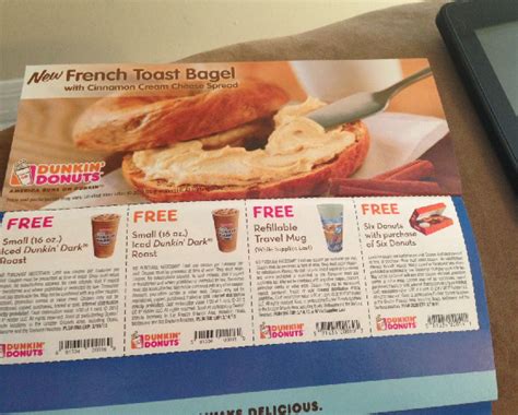 Dunkin Donuts Free Product Coupons - Who Said Nothing in Life is Free?