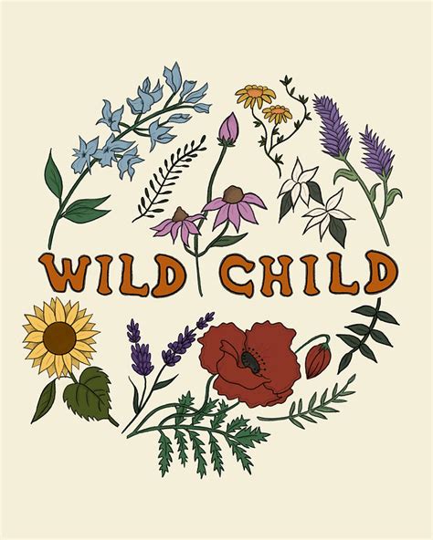 Wild Child Poster Painting by Joe Taylor - Fine Art America