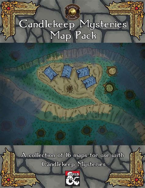 Candlekeep Mysteries Map Pack (Fantasy Grounds) - Dungeon Masters Guild | Dungeon Masters Guild