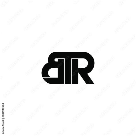 btr letter original monogram logo design Stock Vector | Adobe Stock