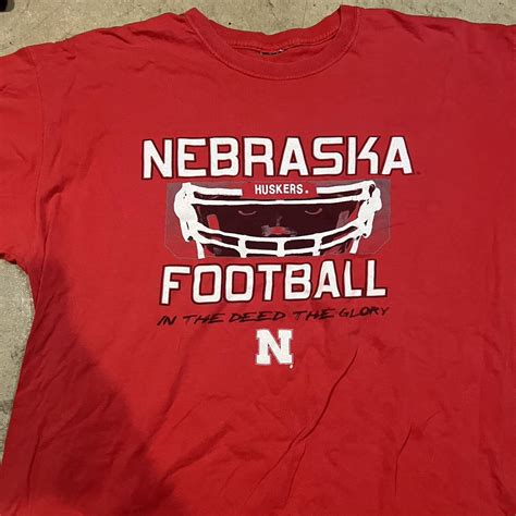 Nebraska Football shirt - Depop