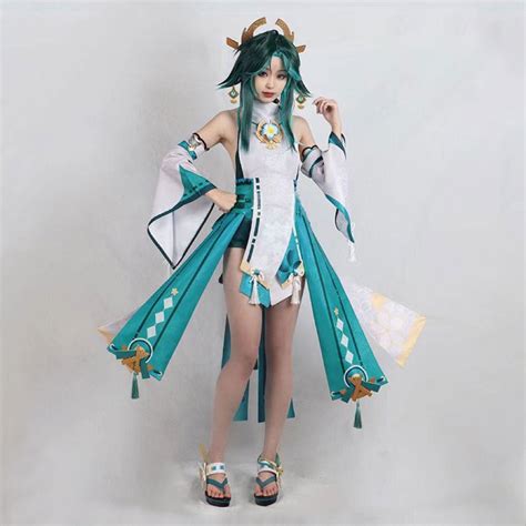 Genshin Impact Yae Miko Guuji Yae Xiao Cosplay Costume – Winkcosplay