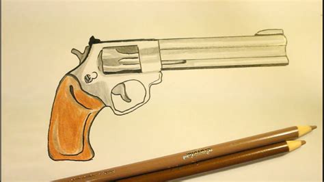 Pistol Drawing at GetDrawings | Free download