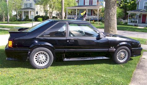 Black 1990 Ford Mustang GT Hatchback - MustangAttitude.com Photo Detail