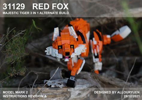 LEGO MOC 31129 Red Fox by Allouryuen | Rebrickable - Build with LEGO