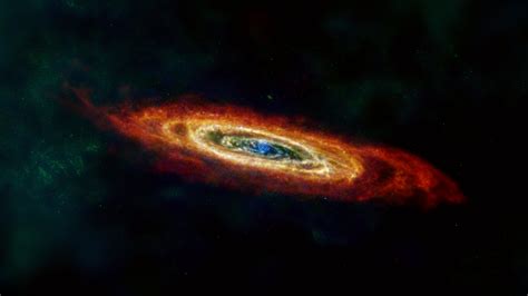 Andromeda Galaxy Imaged by Herschel, Planck, IRAS, COBE