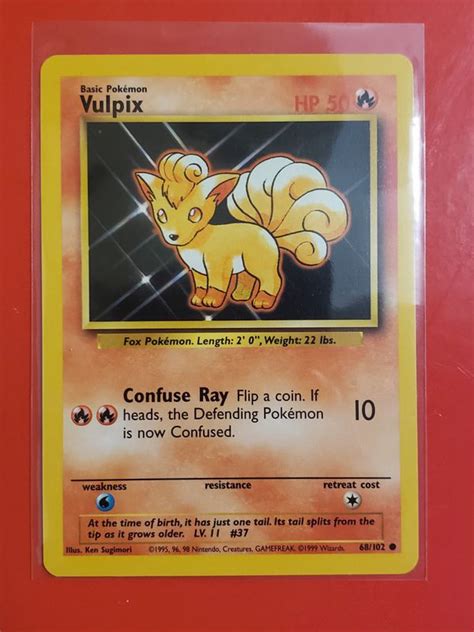 1999 Vulpix Pokemon Card for Sale in Chula Vista, CA - OfferUp