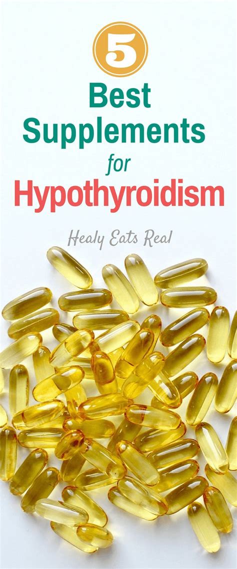 5 Best Thyroid Supplements for Hypothyroidism | Supplements for hypothyroidism, Thyroid ...