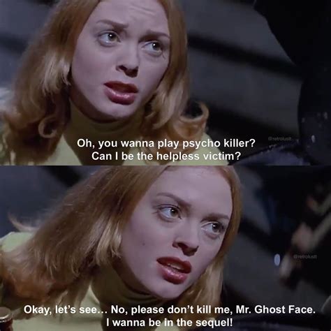 Scream movie quote | Scream quotes, Scream movie, Horror movie quotes