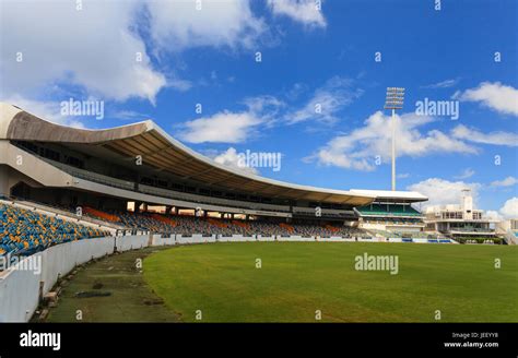 Kensington Oval Cricket Ground in Bridgetown, Barbados. The venue hosted the 2007 World Cup ...