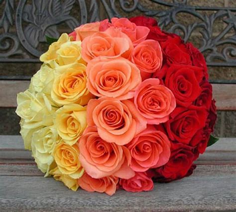 Rainbow Rose Wedding Bouquet. | Products I Love | Pinterest | Wedding, Blog and Rainbows