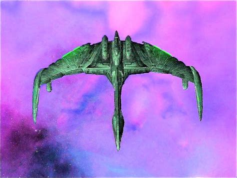 Romulan Vahhrer Mk II Warbird - Dorsal 05A by Kerchan3 on DeviantArt Star Trek Rpg, Star Trek ...
