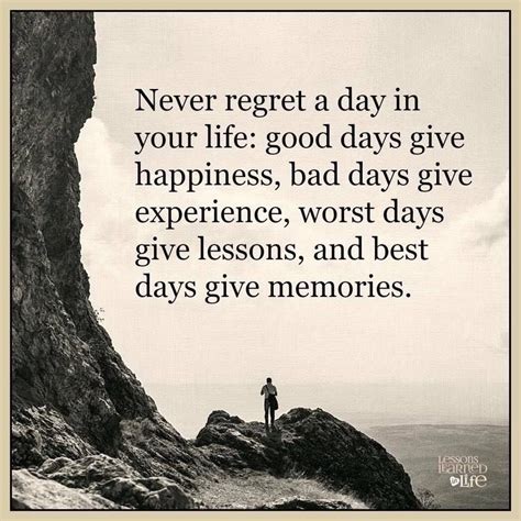 Never Regret A Day In Your Life Pictures, Photos, and Images for ...