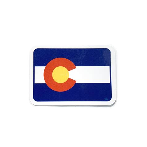 Colorado State Flag Sticker - YoColorado