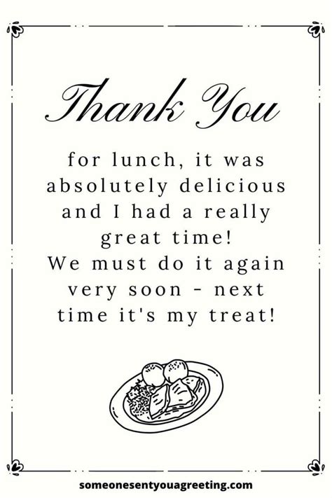 Creative Ways to Say Thank You for Lunch