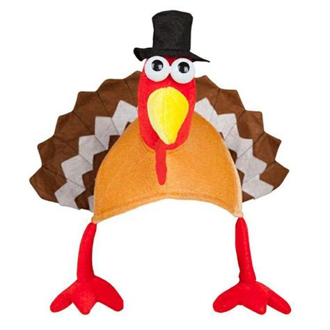 Allywit Turkey Hats for Happy Thanksgiving Party Costume, Outfit, Dress, Decorations: Amazon.in ...