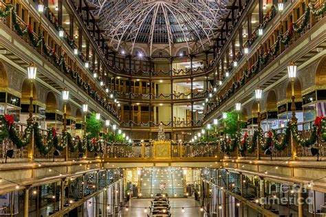 Cleveland Arcade Christmas 2015 Photograph by Frank Cramer - Fine Art ...