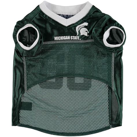 Michigan State Spartans Mesh Dog Football Jersey | Official Michigan ...