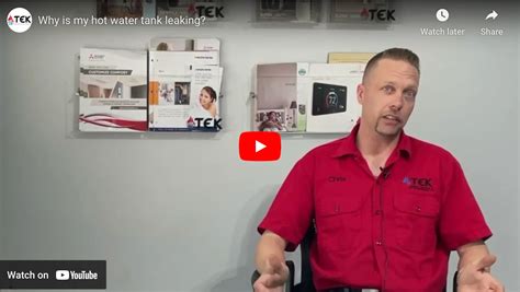 Why is my hot water tank leaking? | TEK Climate