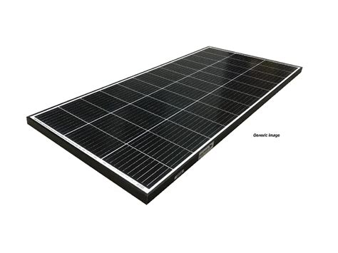 Voltech 160W Solar panel - Black Frame