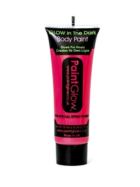 Glow in the Dark Body Paint, Red | Smiffys.com.au – Smiffys Australia