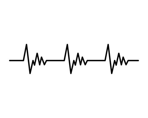 EKG Line SVG | Etsy