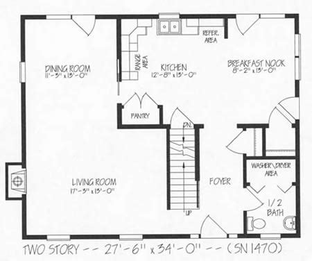 Floor Plan Detail | Hallmark Modular Homes