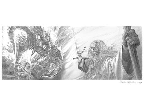 Gandalf vs. Balrog, por Ivan Cavini | Arte fantástico, Arte, Artistas