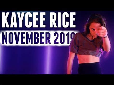 Kaycee Rice - November 2019 Dances | Dance, Rice, November 2019