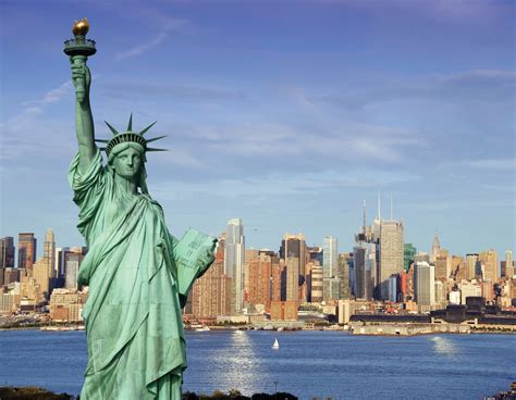 Statue Of Liberty A Symbol Of Freedom - Gets Ready