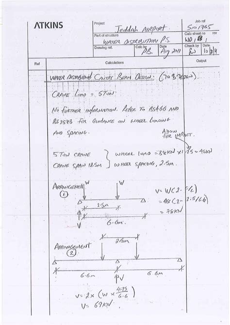 Crane Beam Design | PDF