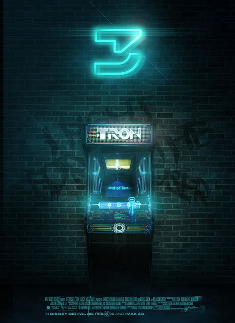 Sasaki Time: Tron 3 fan made poster