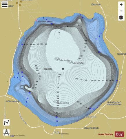 Glen Lake Michigan Map | Zip Code Map