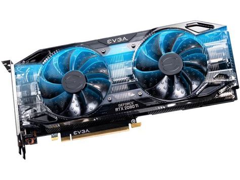 EVGA GeForce RTX 2080 Ti BLACK EDITION GAMING Video Card, Dual HDB Fans ...