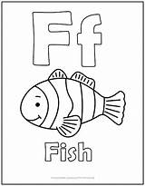 Alphabet Letter “F” Coloring Page  Print It Free sketch template