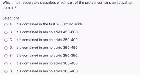 Solved You have identified a novel activator protein. You | Chegg.com