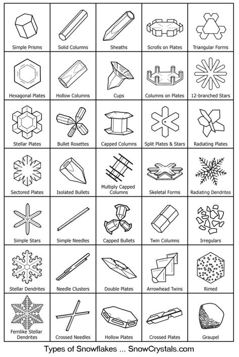 Exploring and understanding snowflakes indoors on cold days