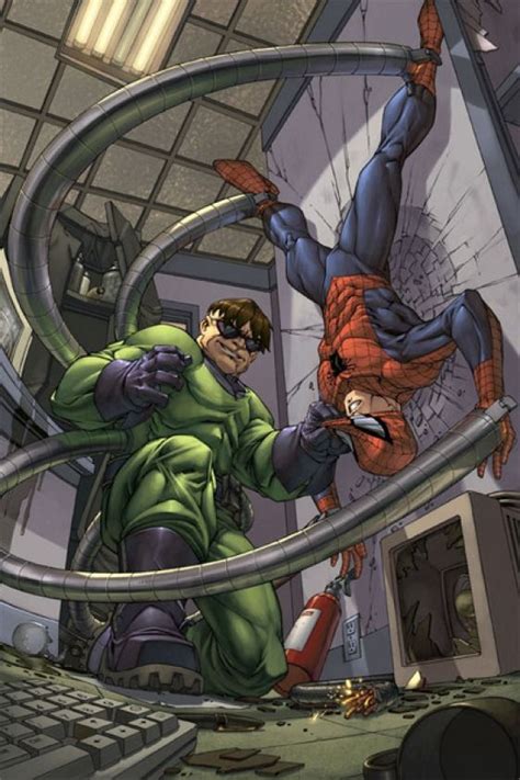 Doctor Octopus Vs. Spider-Man | Marvel villains, Marvel spiderman ...