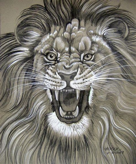 Sooper Angry Lion by HouseofChabrier on DeviantArt