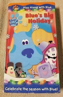 Blue S Clues Blues Big Holiday Vhs Video Tape Nick Jr Steve | The Best ...