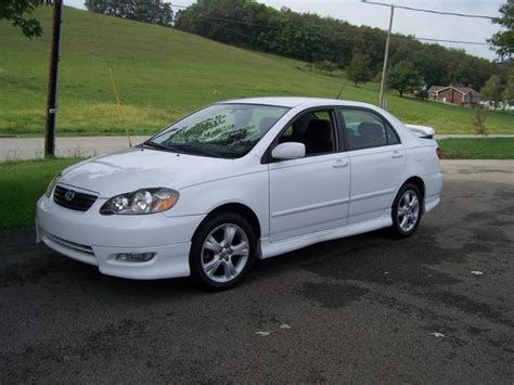 2005 Toyota corolla xrs specs