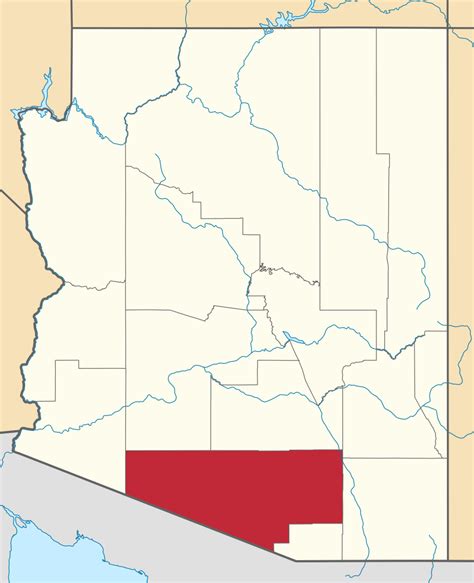 Pima County Boundaries Map