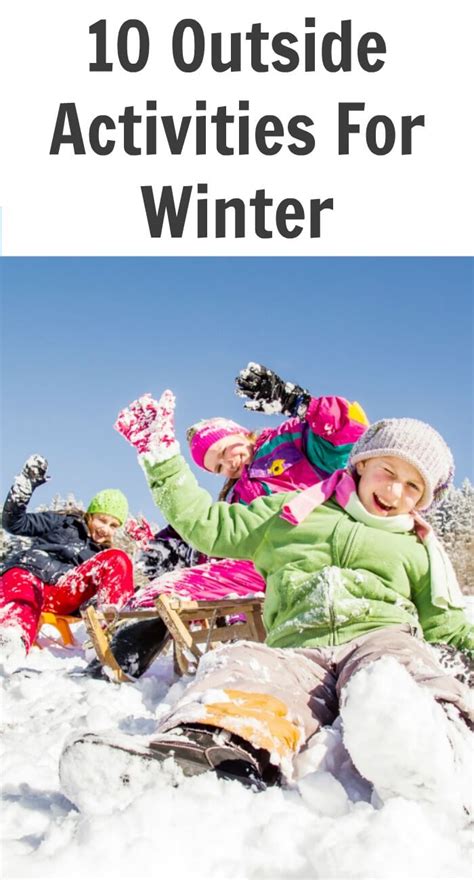 10 Outside Activities For Winter - Totsfamily