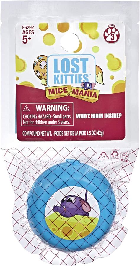 Amazon.com: Hasbro Lost Kitties Mice Mania Mice Minis Toy, Series 3, 24 to Collect, Ages 5 & Up ...